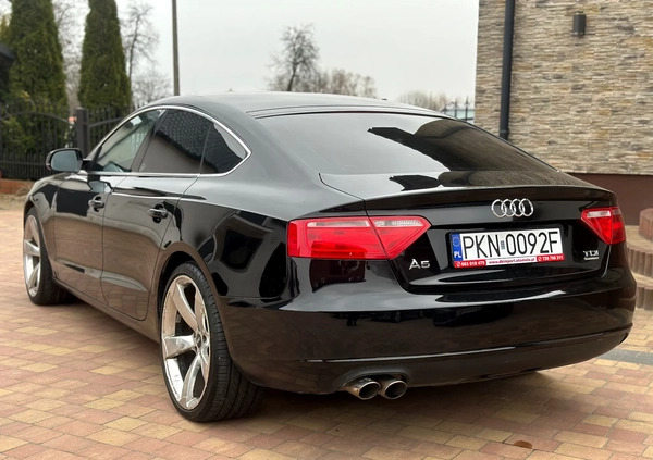 Audi A5 cena 44900 przebieg: 264000, rok produkcji 2010 z Boguchwała małe 596